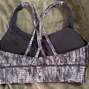 lululemon athletica Monochrome Pattern Sports Bra